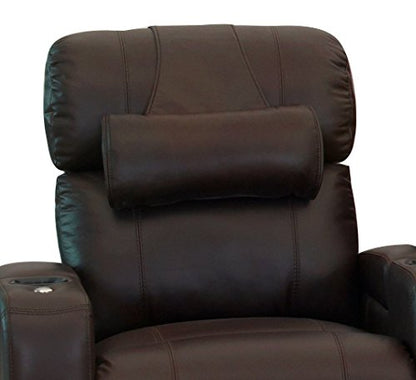  Octane Seating OCT BR Octane Brown Leather Head And Neck Pillow