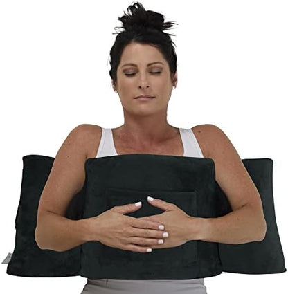  Mastectomy Pillow - Post Surgery Pillow, Breast Pillow For After Heart Surgery, Breast Reduction & Augmentation Patients - Heart Pillow For Sleeping, Recovery & Seatbelt Protection-Surgery Pillow Gift