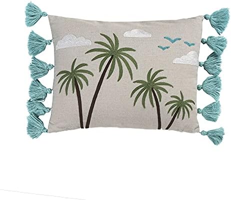  Homthreads By Levtex Home - Beach Days Quilt Set - Queen Quilt (88x92in.) + Two Standard Pillow Shams (26x20in.) - Coastal Beach - Teal Blue Yellow Green Brown Pink - Reversible - Cotton Fabric