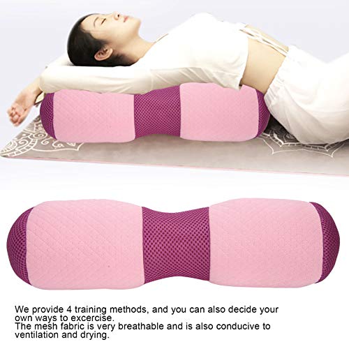  Yoga Bolster Pillow Yoga Waist Pillow Lumbar Vertebra Pelvis Correction Bolster Cushion Memory Foam Block