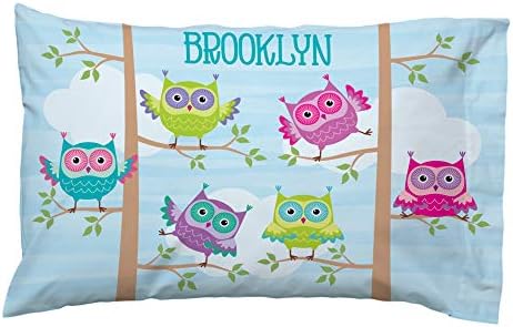  Lets Make Memories Personalized Pillowcase - Customized For Kids - Soft Fabric -Polyester - Standard Pillow Size - Unicorns Design - Personalized With Her Name - Sleep, Nap Girls Pillowcase