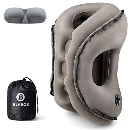  BLABOK Sleep Comfortably During Travel With Our Portable Neck Pillow To Prevent Neck And Shoulder Pain (D3)