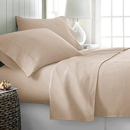  2 Pack Twin Size Premium Waterproof Mattress Protector, Soft Breathable Mattress Pad Cover, Noiseless Waterproof Bed Cover - Stretch To 21" Fitted Deep Pocket Mattress Protection Cover