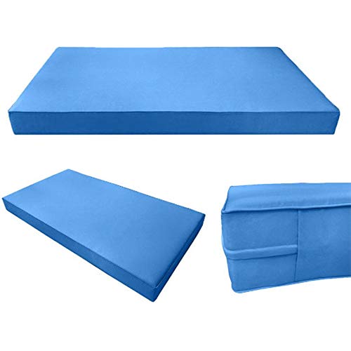  PROLINEMAX |Cover ONLY| Outdoor Style 3 Twin Piped Trim Daybed Mattress Bolster Pillow Fitted Sheet AD102