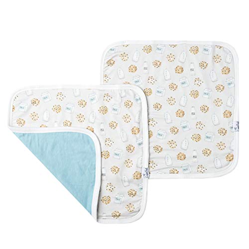  Copper Pearl 3-Layer Knit Security Blanket Set Sized 16" X 16" 2-Pack Chip