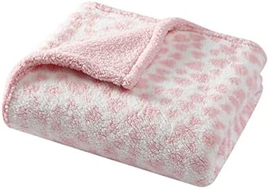  Betsey Johnson Home | Plush Collection | Throw - Ultra-Soft & Cozy Fleece, Lightweight & Luxuriously Warm, Perfect For Bed Or Couch, Pink 50 X 70