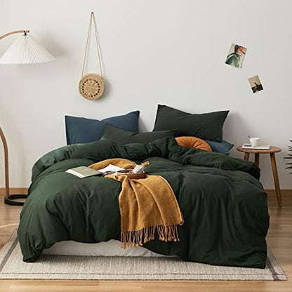  Cotton Full Queen Duvet Cover Simple Style Geometric Comforter Quilt & Pillow Protector Cover Sets 3 Pieces Khaki Black Beige Checkered Plaid Bedding Sets, 1 Queen Duvet Cover & 2 Pillow Shams