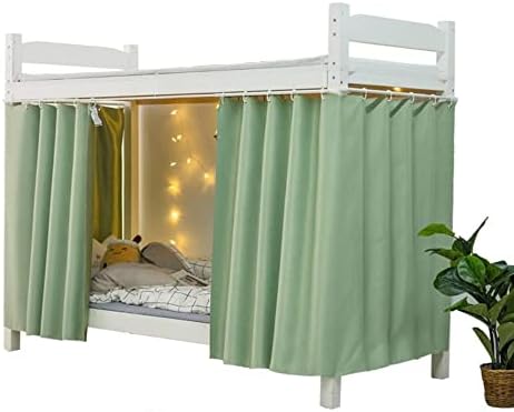  Qubanda Dorm Home Solid Thicken Bunk Blackout Bed Curtains Cloth Bed Canopy Students Single Sleeper，2panel