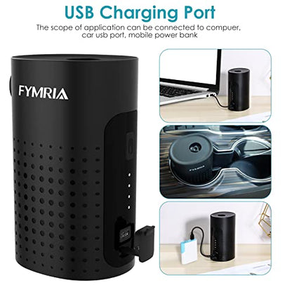  Electric Air Pump, Portable Quick-Fill Air Pump With 3 Nozzles, USB 4000mAh Battery Rechargeable Inflator Deflator Pump For Air Mattress Bed, Swimming Ring, Inflatable Pool Toys