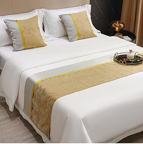  STANGK Hotel Bed Runner Scarf Modern Bed Scarf King Bed Runners & Scarves Decorative Scarf Queen Size Bedding Suitable For Hotel Guest House