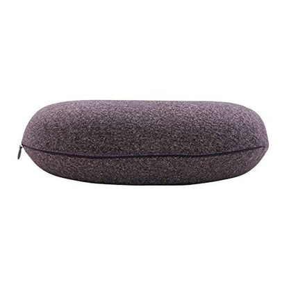  Edelvey Grey Memory Foam Travel Pillow Comfortable U-Shaped Head Neck Support Pillow For Travelling In Airplane Car