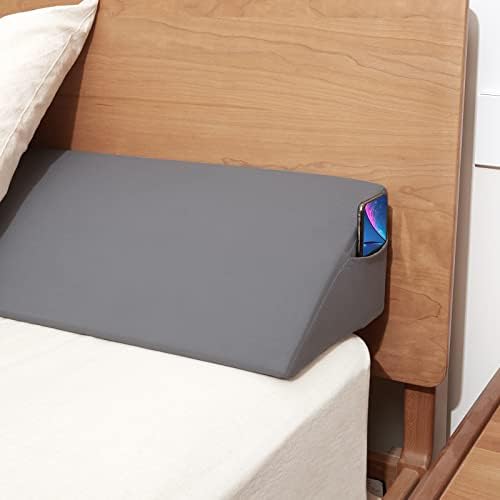  King Size(76"x10"x6") Bed Wedge Pillow, Bed Gap Filler, Mattress Wedge, Headboard Pillow Fill The Gap (0-7") Between Your Headboard And Mattress