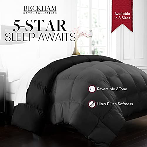  Beckham Luxury Linens Reversible Hypoallergenic Hotel Collection Goose Down Duvet