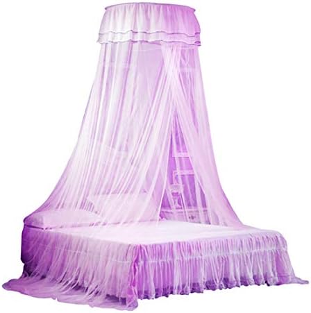  Mosquito Net, Bed Canopy With Butterflies Bed Curtains From Ceiling Princess Bed Canopy For Girls Bed (Pink)