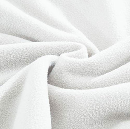  Cozy Fleece Warm And Cozy Microfleece Sheet Set, Ivory, Queen