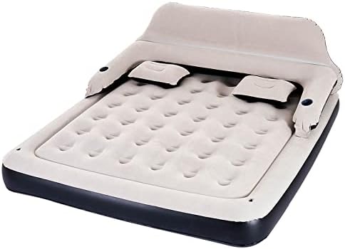  King Size Air Sofa Bed Blow Up Mattress,Inflatable Bed With Pillows And Backrest