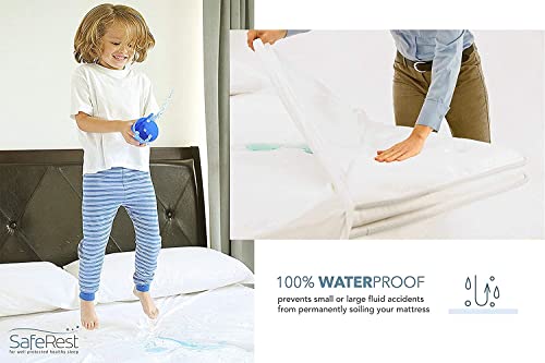  Mattress Protector – Queen - College Dorm Room, New Home, First Apartment Essentials - Cotton, Waterproof Mattress Cover Protector And Encasement