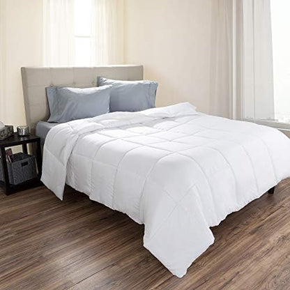  Uxurious, Warm, And Hypo-allergenic, The Down Alternative Comforter Will Give You A Comfortable Night’s Sleep, Twin, White