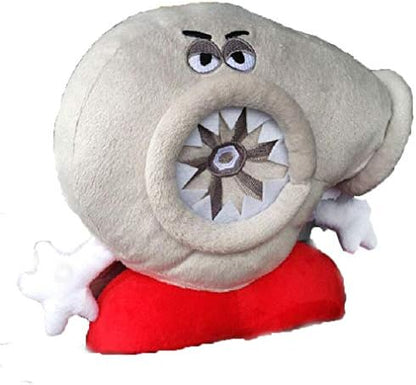  OsAtNb Car Turbo Travel Headrest Pillow Plush Backrest Travel Pillow Memory Foam Car Seat Decor Neck Rest Pillow Sofa Cushion Gift (1xBackrest)