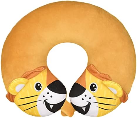  GLCS GLAUCUS Kids Travel Pillow For Airplane Car Seat Cute Animal Neck Pillow Comortable U Shaped Head Chin Support Pillow Travel Essentials For Toddlers Adults Road Trip Strawberry