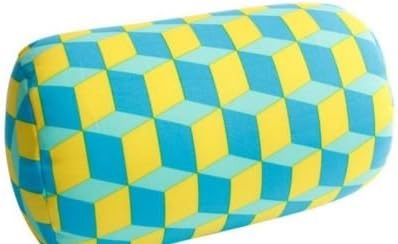  Bookishbunny Microbead Cylinder Bolster Roll Pillow 13" X 7" (SolidGreen)
