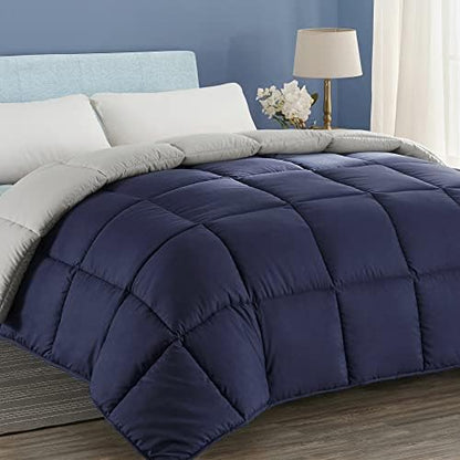  Seward Park Twin Duvet Insert Lightweight Soft Comforter Down Alternative Fluffy Breathable Cooling Summer Dorm Bedding Reversible Bed Quilted White