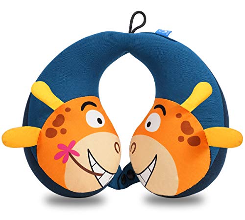  Kids Neck Travel Pillow, Remarkable Head Chin Neck Support U-Shaped Animal Pillows For Child, Toddlers – Relax And Sleep Soundly Anytime Anywhere