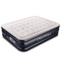  OlarHike Queen Size Air Mattress With Built-in Pump, Inflatable Blow Up Air Bed Raised Double High Airbed Height: 18", Grey