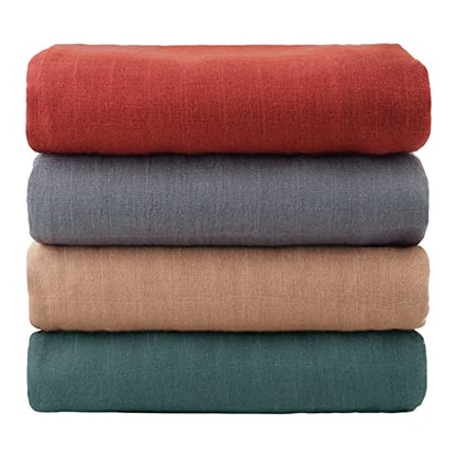  Viviland Swaddle Blanket, 100% Cotton Muslin Swaddle Blanket For Boys Girls, 4 Pack Baby Swaddle Blanket Muslin Swaddle Receiving Blanket For Newborn, Muslin Blanket Soft Silky Breathable, 47X47In