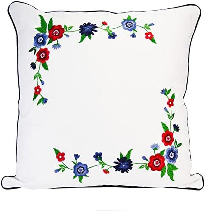  Throw Pillow - Smoky Cobblestone Contemporary Decorative Throw Pillow With Patchwork Pattern - Square