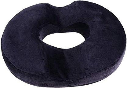  FRECI Donut Cushion Seat Cushion | Pain Relieve Pillow For Hemorrhoid, Pregnancy, Post Natal, Post Surgery, Sciatica - Navy