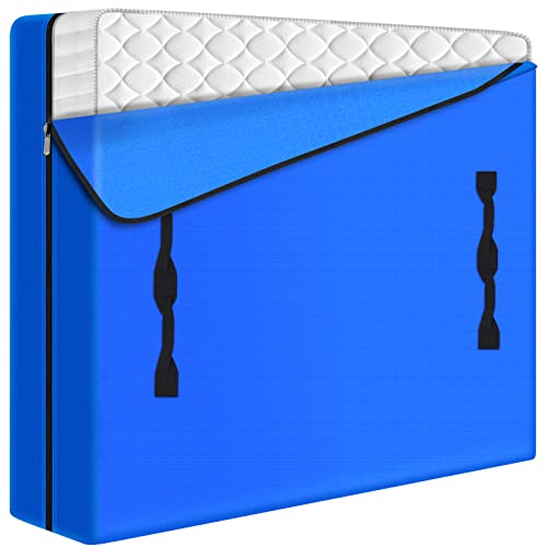  Mattress Bags For Moving Queen Size Reusable Mattress Storage Bag With Zipper Heavy Duty Tarp Mattress Cover For Moving With Handles Moving Mattress Bag Protector Moving Supplies & Moving Bags
