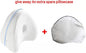  Vertdens Knee Pillow For Side Pillow, Memory Foam Knee Pillow, Suitable For Leg, Back, Knee Pain, Improve Sleep Quality, Side Sleeper Leg Pillow