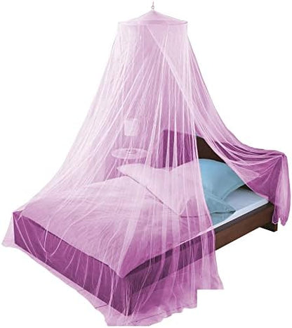  Just Relax Decorative Elegant Bed Net Canopy Set Including Full Hanging Kit, Ideal For Indoors Or Outdoors, Intended For Covering Beds, Cribs, Hammocks (Yellow, Twin/Full)