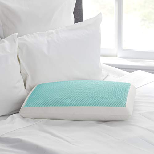  Ealy 8-Inch Full Memory Foam Bed In A Box With CopperChill + Essentials Memory Foam Gel Cooling Pillow Set