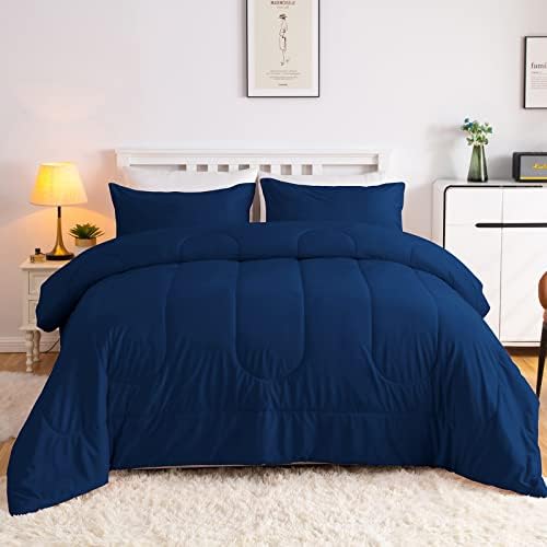  Faux Fur Twin Comforter, Cozy Fluffy Fuzzy Bed Comforter, Easy Care And Machine Washable, Plush Comforter Suit For All Season (Twin, Pink Bean Paste)