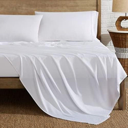  Bedding Sheets & Pillowcases – 100% Bamboo Deep Pockets, Hotel Luxury Extra Soft Breathable Cooling Bed Sheets, Fade Resistant, Secure To Mattress Straps– 5 Pieces (Queen, Gray)