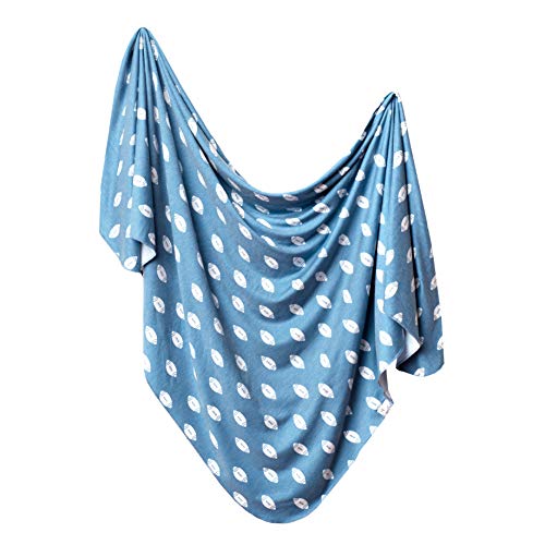  Large Premium Knit Baby Swaddle Receiving Blanket Quarterback