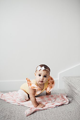  Copper Pearl Large Premium Knit Baby Swaddle Receiving Blanket London