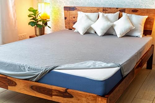  Premium Waterproof Mattress Protector For Twin Size Bed, Cooling Soft Cotton Top, Noiseless, Machine Washable, White Fitted Mattress Cover With Deep Pockets To Fit 8-18 Inch Mattress