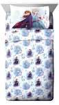  Disney Forest 3 Piece Twin Sheet Set, Frozen 2 Spirit