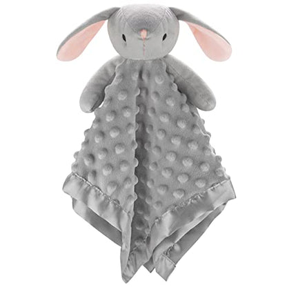  Pro Goleem Elephant Security Blanket With Stuffed Animal Snuggle Toy Lovey Soft Lovie Baby Registry Search Baby Girl Gifts For Infant And Toddler Pink 16 Inch