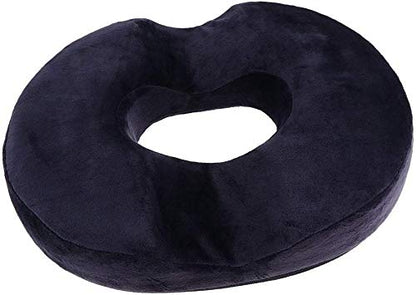  FRECI Donut Cushion Seat Cushion | Pain Relieve Pillow For Hemorrhoid, Pregnancy, Post Natal, Post Surgery, Sciatica - Navy