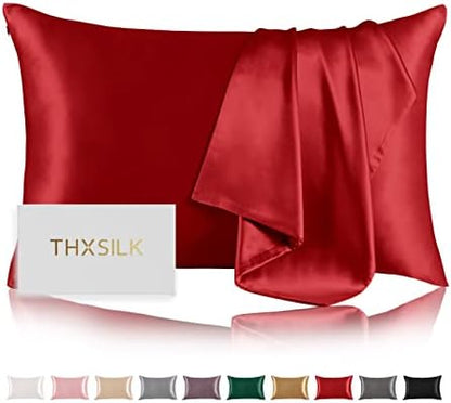  100% Silk Pillowcase For Hair And Skin, Both Sides Grade 6A+ Mulberry Silk Pillow Case With Hidden Zipper, Soft & Smooth White Pillowcases(1pc, Queen Size 20"x30")