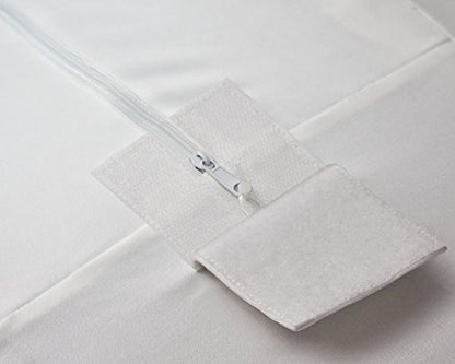  Mattress Encasement - Zippered Bed Bug Dust Mite Proof Hypoallergenic - Sleep Defense System - Queen - Waterproof - Stretchable - Standard 12" Depth - 60" W X 80" L