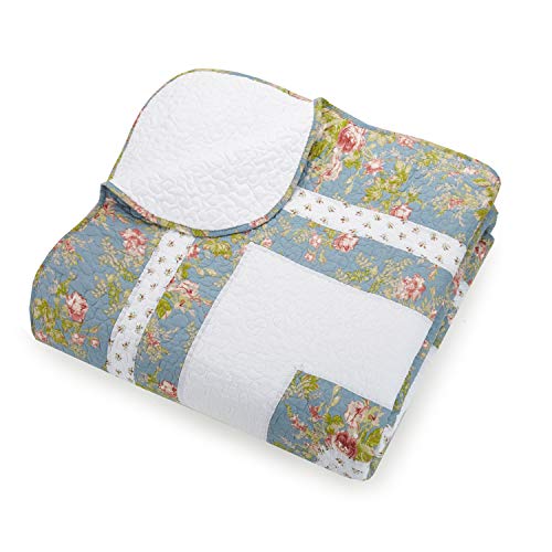  Modern Heirloom Collection Loretta Quilt Set, Full Queen, Multi