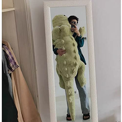  Hofun4U Crocodile Plush Pillow, Alligator Stuffed Animal, Giant Crocodile Plush Body Pillow Home Decor Xmas Valentine’s Birthday Gift For Boys Girls Adults Kids (Shade Green,67 Inch)