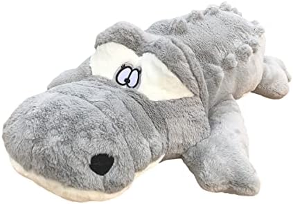  Hofun4U Crocodile Plush Pillow, Alligator Stuffed Animal, Giant Crocodile Plush Body Pillow Home Decor Xmas Valentine’s Birthday Gift For Boys Girls Adults Kids (Shade Green,67 Inch)