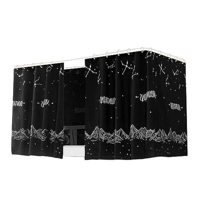  Hoce Dorm Twin Bunk Bed Drapes For Bottom Bunk Bed Privacy Curtains 3 Panels