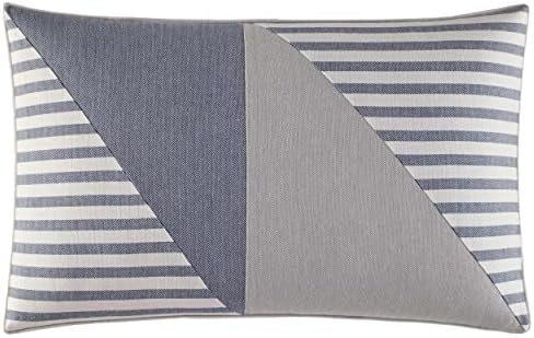 Nautica - Euro Sham, Stylish Home Decor With Hidden Zipper Closure (Fairwater Blue, 26" X 26")